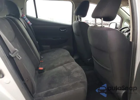 2014 Nissan Leaf S из США, поврежденный, VIN 1N4AZ0CP1EC338652